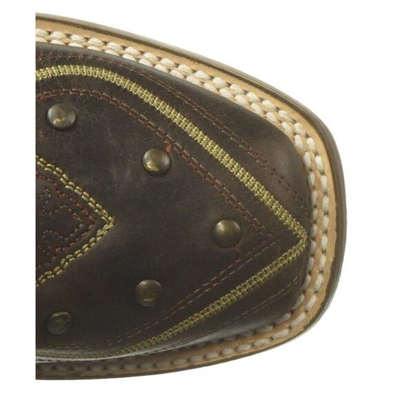 New Roper Women's Pure Cross & Studs Cowgirl Western Boots Square Toe Size 5.5 - Picture 3 of 12